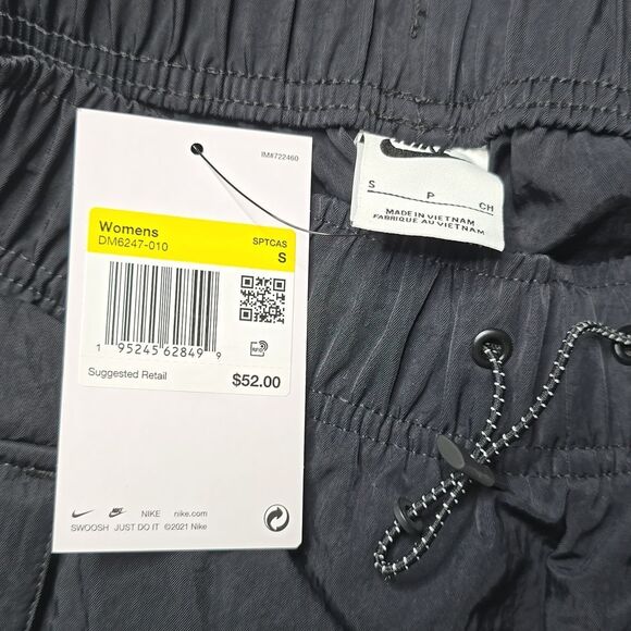 1275 NWT Womens Nike Woven High-Rise Shorts Small - Picture 7 of 7